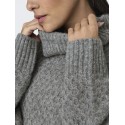 JDY Bigum Strik Kjole - Medium Grey Melange