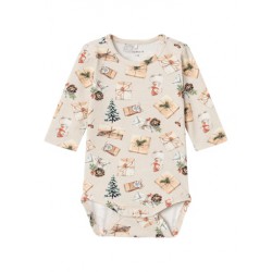 NAME IT Nbmroccos Bodystocking - Peyote Melange