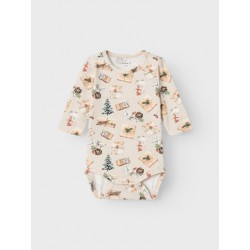 NAME IT Nbmroccos Bodystocking - Peyote Melange