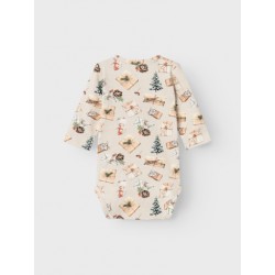 NAME IT Nbmroccos Bodystocking - Peyote Melange