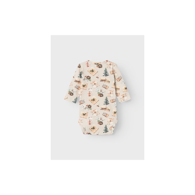 NAME IT Nbmroccos Bodystocking - Peyote Melange