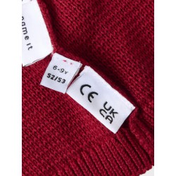 Name It Strik Nissehue - Red Dahlia