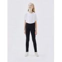 NAME IT Kids Davina Solid Leggings - Sort