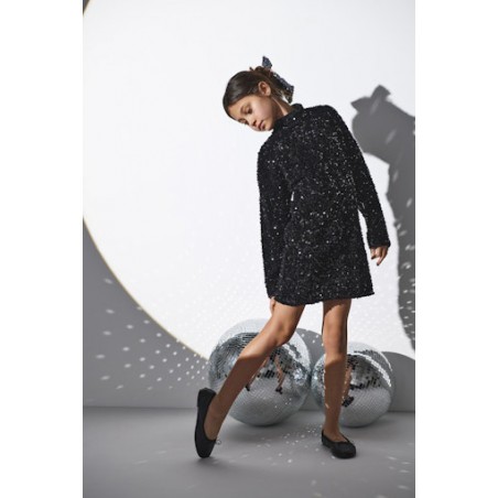 KIDS ONLY Confidencels Sequins Kjole Jrs - Sort