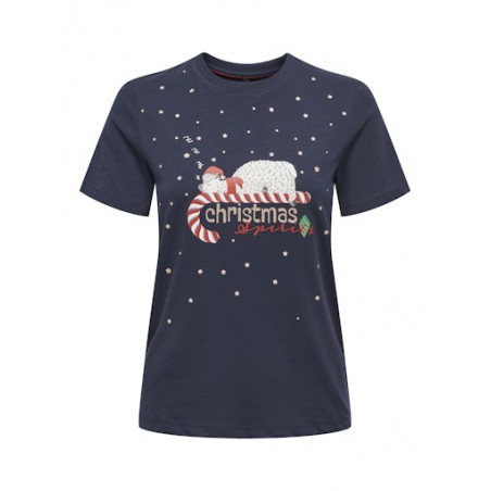 ONLY X-MAS T-shirt - Night Sky