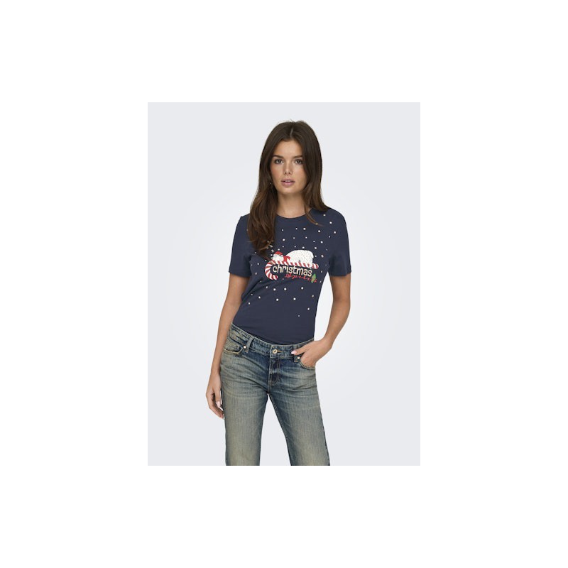 ONLY X-MAS T-shirt - Night Sky
