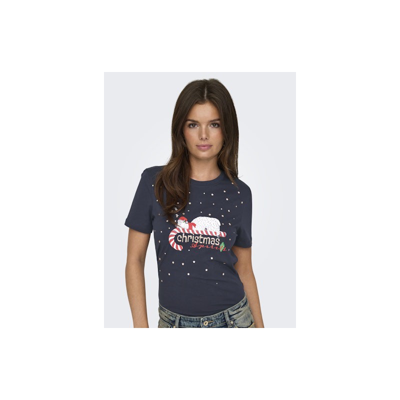 ONLY X-MAS T-shirt - Night Sky