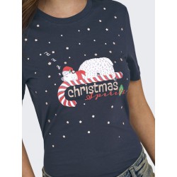 ONLY X-MAS T-shirt - Night Sky