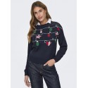 ONLY Xmas Strikket Julesweater - Night Sky