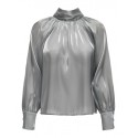 JDY Dani Bow Top - Silver