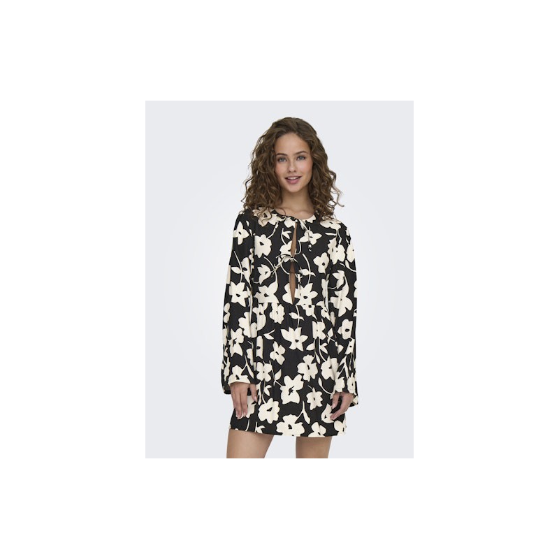 JDY Silas Tie Kjole - Sort