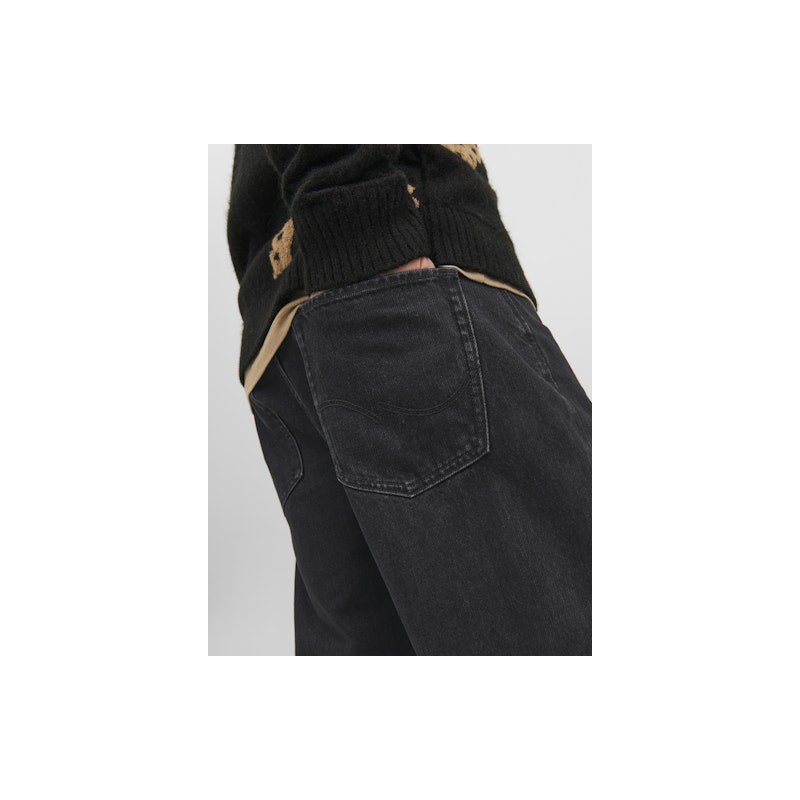 JACK & JONES Alex Baggy Jeans - Black Denim
