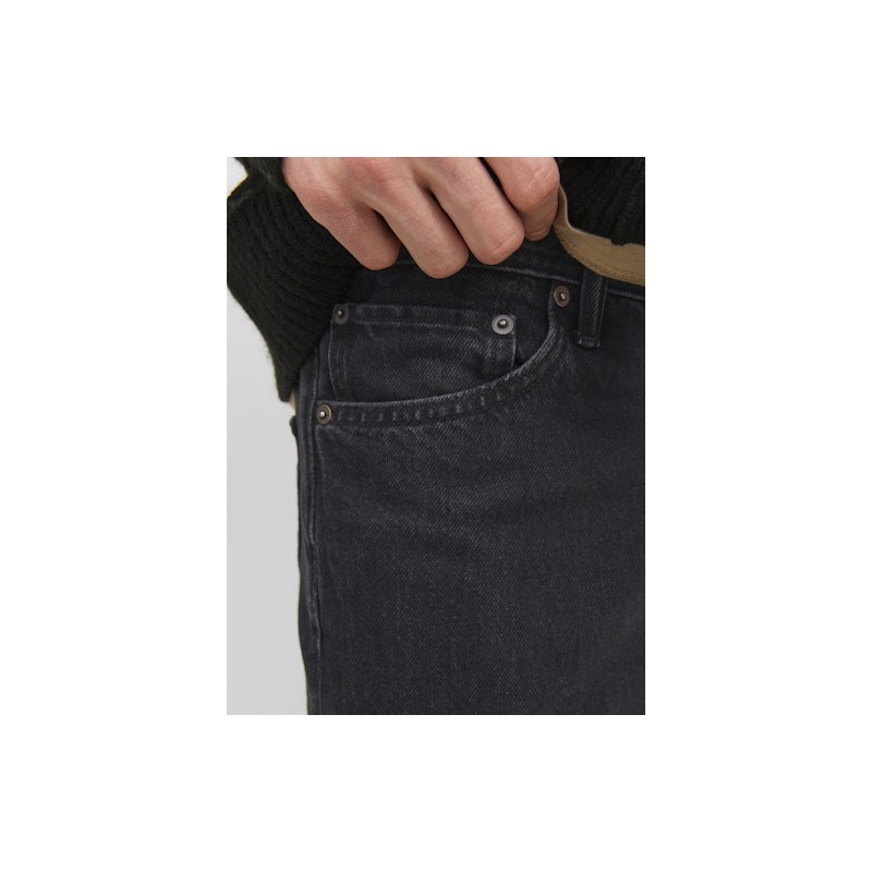 JACK & JONES Alex Baggy Jeans - Black Denim
