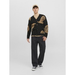 JACK & JONES Alex Baggy Jeans - Black Denim