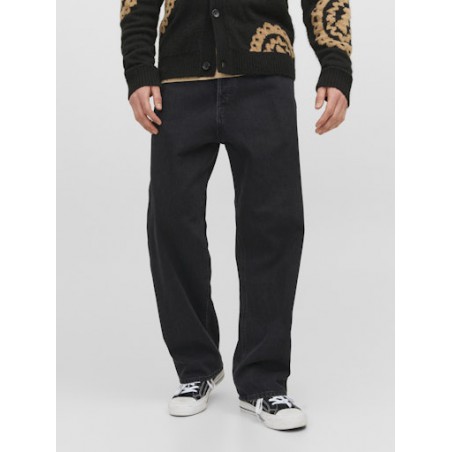 JACK & JONES Alex Baggy Jeans - Black Denim