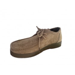 Confly Sko Med Snøre - Taupe