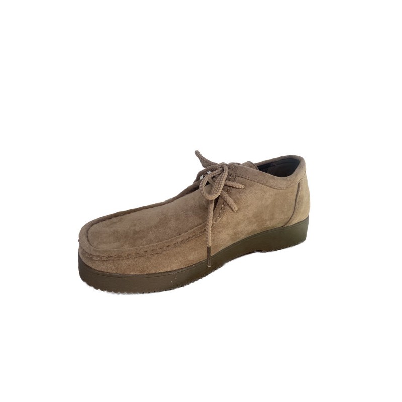 Confly Sko Med Snøre - Taupe