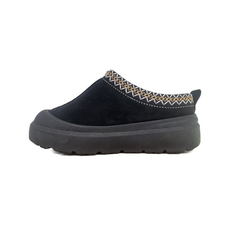 Slippers Med Mønster - Sort