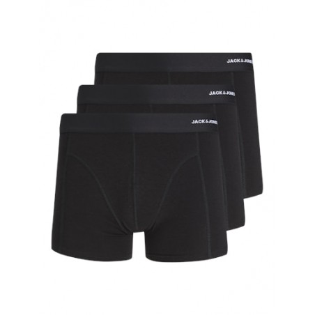 JACK & JONES - Basic Bamboo Underbukser 3 Pak - Sort