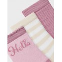NAME IT Ritta 3 Pak Strømper - Corsage