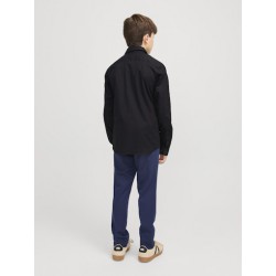 JACK & JONES JUNIOR Jjeaxel Stretch Skjorte Junior - Sort