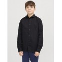 JACK & JONES JUNIOR Jjeaxel Stretch Skjorte Junior - Sort