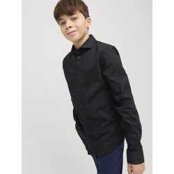 JACK & JONES JUNIOR Jjeaxel Stretch Skjorte Junior - Sort