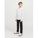 JACK & JONES JUNIOR Jjeaxel Stretch Skjorte Junior - Hvid