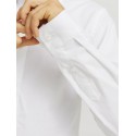 JACK & JONES JUNIOR Jjeaxel Stretch Skjorte Junior - Hvid