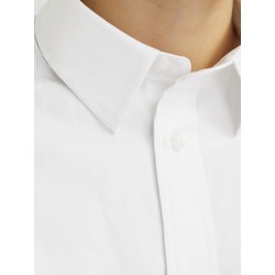 JACK & JONES JUNIOR Jjeaxel Stretch Skjorte Junior - Hvid