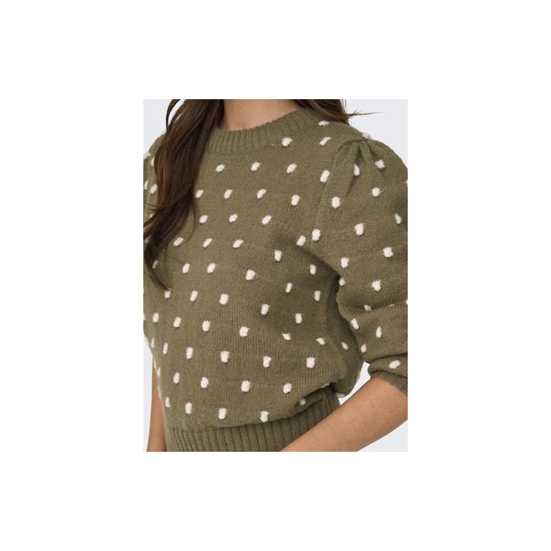 JDY Sigrid Life Puff Strik - Malt Ball