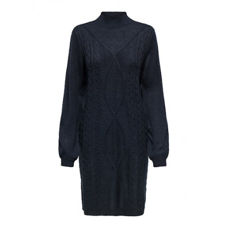 JDY Mandy Kabelstrikket Kjole - Sky Captain
