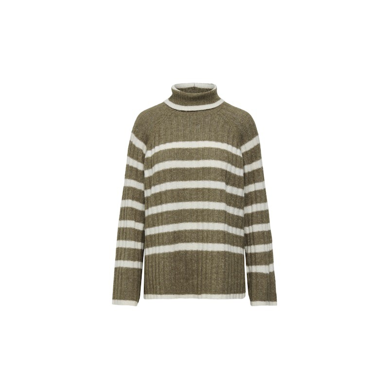 JDY Miley Stribet Striktrøje - Malt Ball