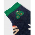 NAME IT Kids Christmas Sokker - Dark Sapphire