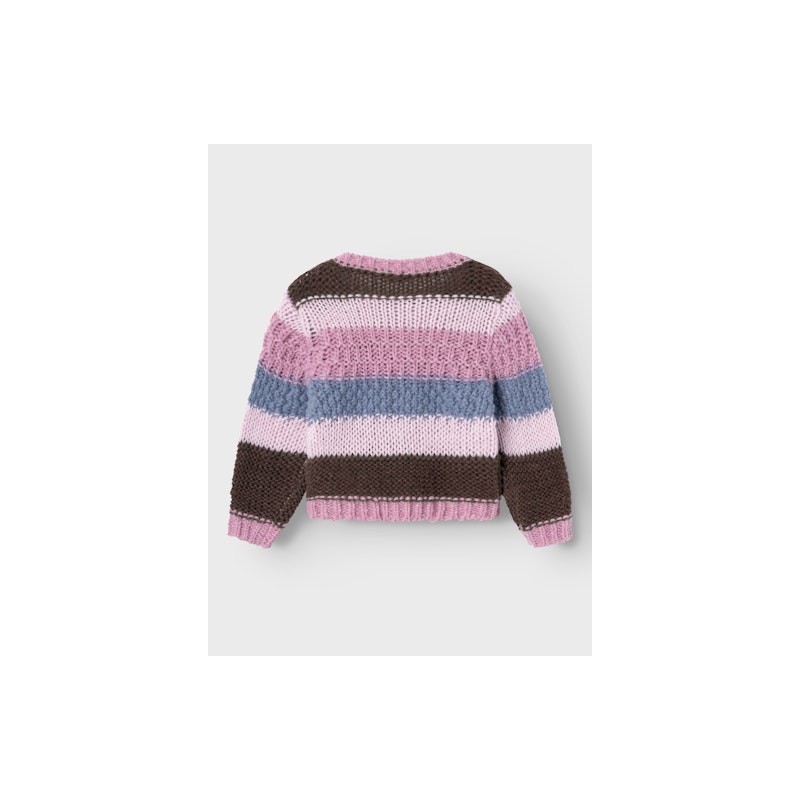 NAME IT Oronja Langærmet Knit - Mauve Orchid