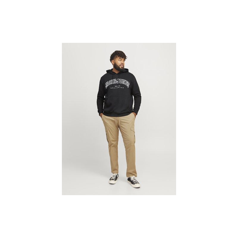 JACK & JONES Jjecaleb Varsity Sweatshirt - Sort
