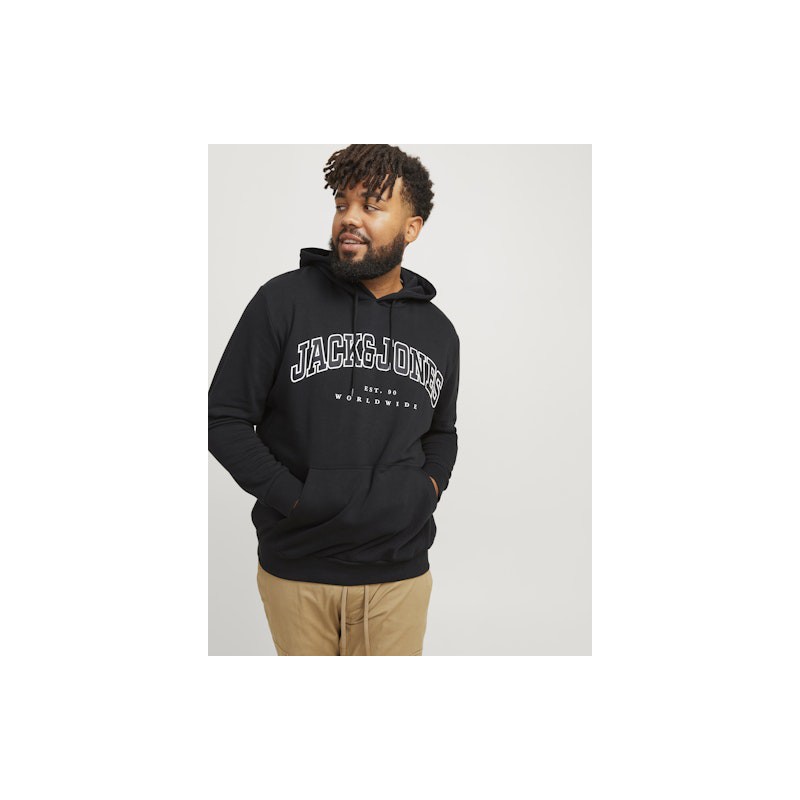 JACK & JONES Jjecaleb Varsity Sweatshirt - Sort