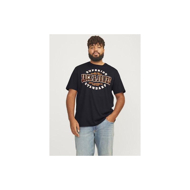 JACK & JONES Jjelogo T-shirt - Sort