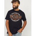 JACK & JONES Jjelogo T-shirt - Sort