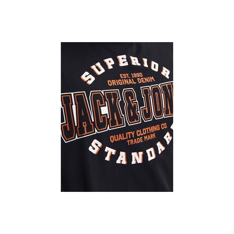 JACK & JONES Jjelogo T-shirt - Sort