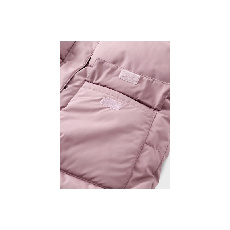 NAME IT Medow Lang Vinterjakke - Grape Shake