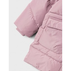 NAME IT Medow Lang Vinterjakke - Grape Shake