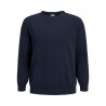 JACK & JONES Plus Basic Strik Sweater - Navy Blazer