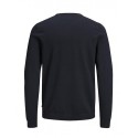 JACK & JONES Plus Basic Strik Sweater - Navy Blazer