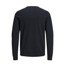 JACK & JONES Plus Basic Strik Sweater - Navy Blazer