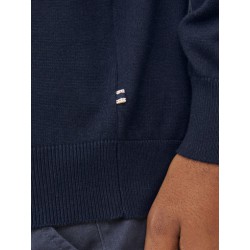 JACK & JONES Plus Basic Strik Sweater - Navy Blazer