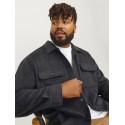 JACK & JONES Bradley Ollie Overshirt - Sort