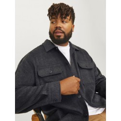 JACK & JONES Bradley Ollie Overshirt - Sort