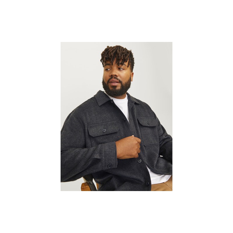 JACK & JONES Bradley Ollie Overshirt - Sort
