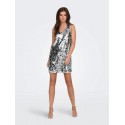 JDY Claire Sequins Kjole - Silver